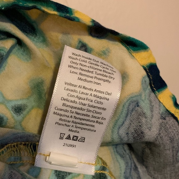 Terra & Sky Bell Sleeve Smock top NWOT - Picture 8 of 8